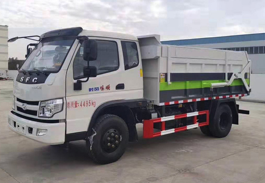 時(shí)風(fēng)壓縮對(duì)接自卸環(huán)衛(wèi)車